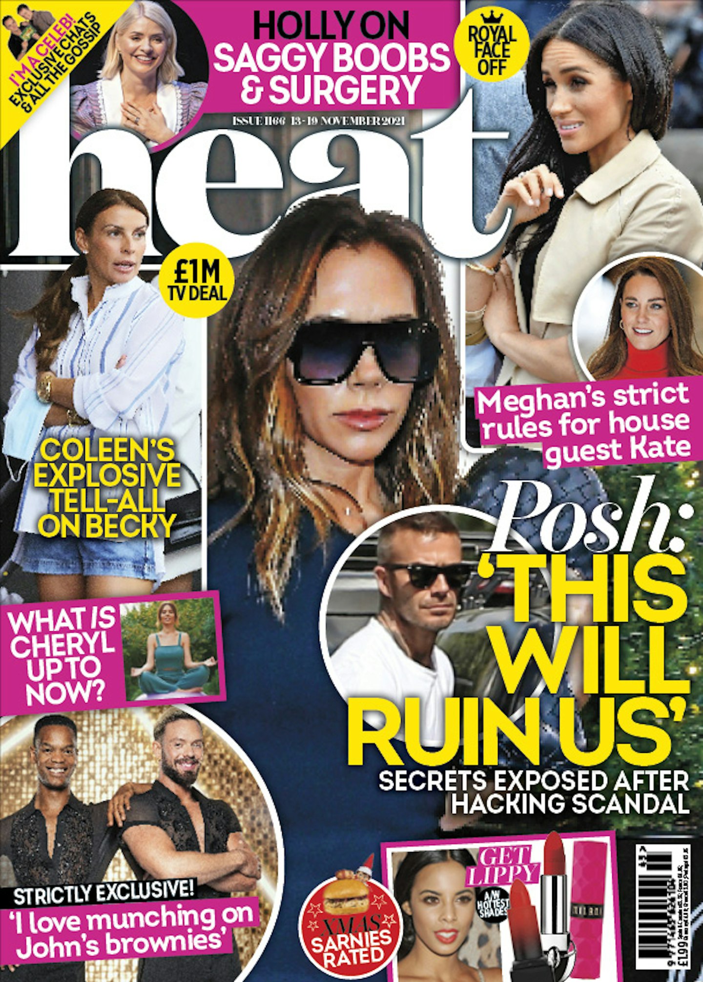 heat magazine cover november 2021