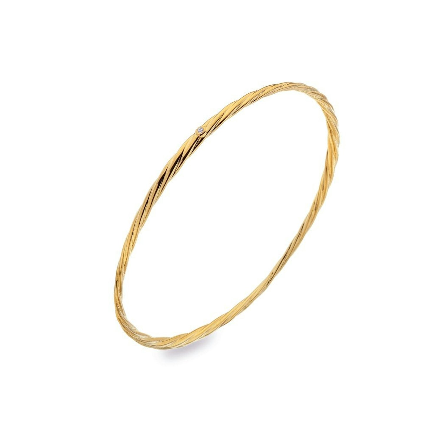 HOT DIAMONDS X JAC JOSSA, Entwine Bangle, £130