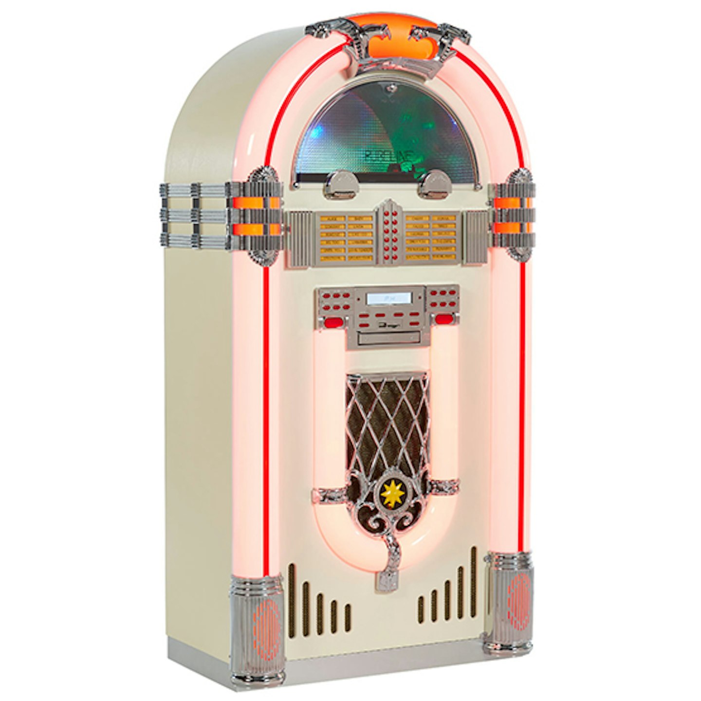 Pureline 128V retro bluetooth, CD and vinyl XL jukebox