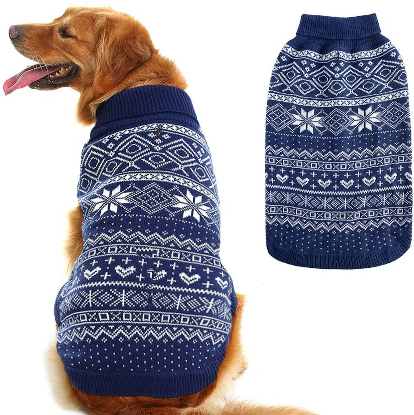 HOMIMP Argyle Dog Sweater