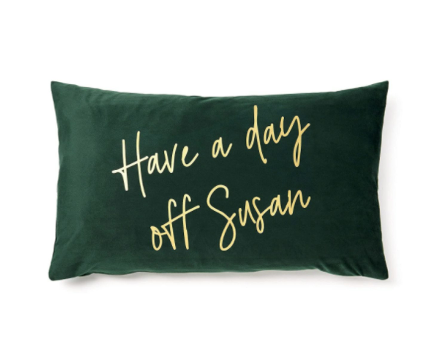 Stacey Solomon x Amazon Handmade Velvet Cushion
