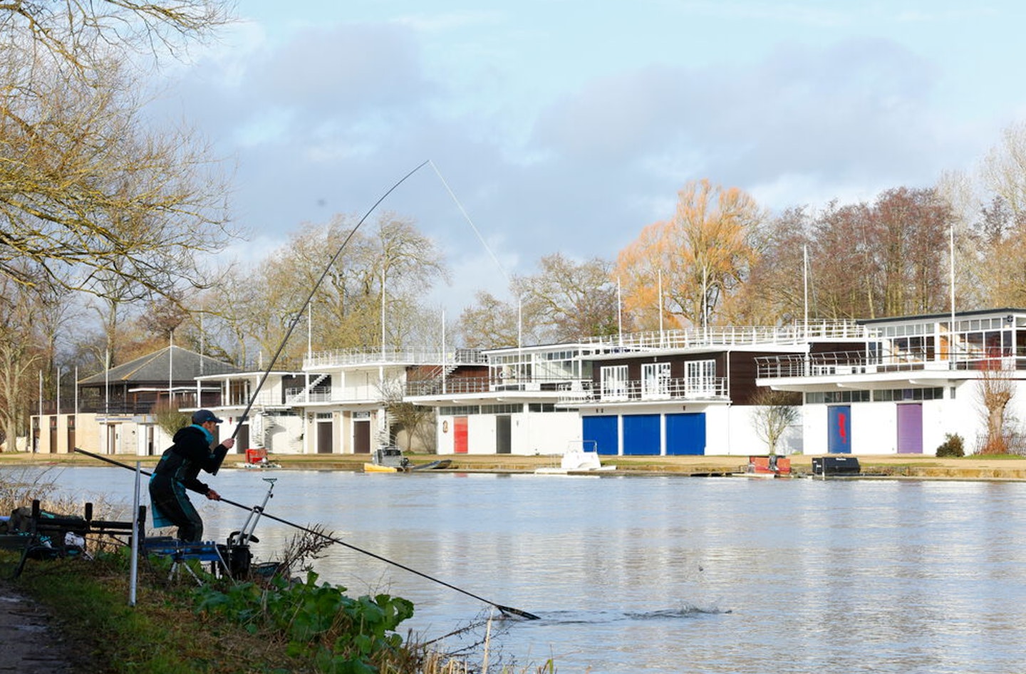 Fish the pole feeder