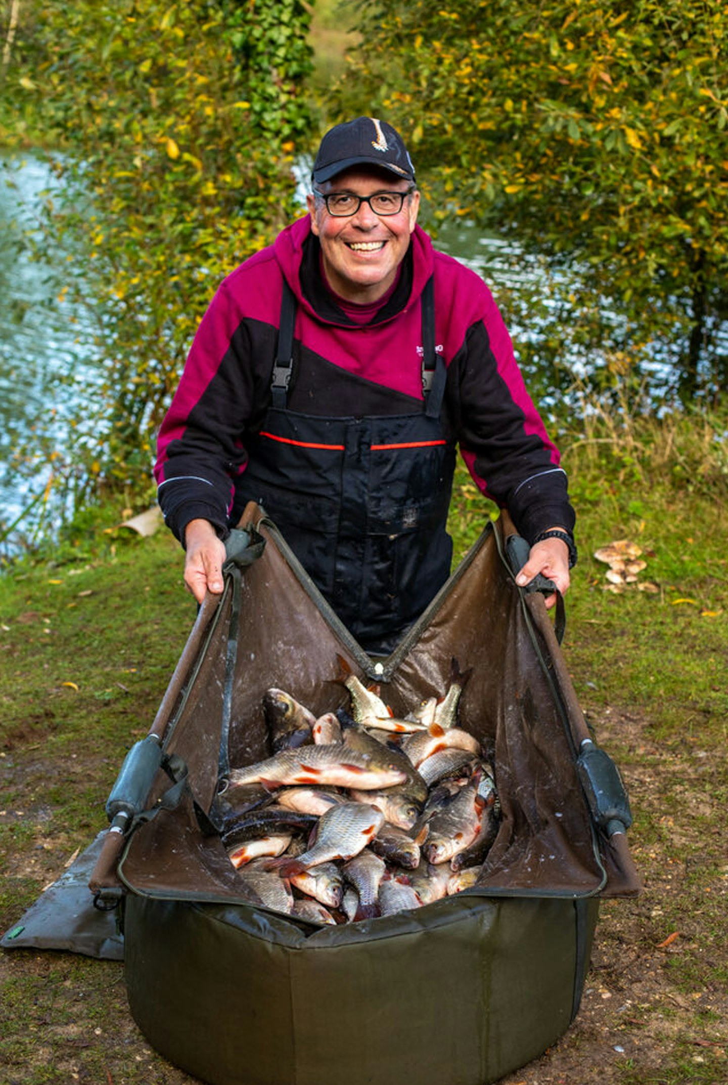 Andy Moss’s 93lb 10oz winning net of roach and skimmers