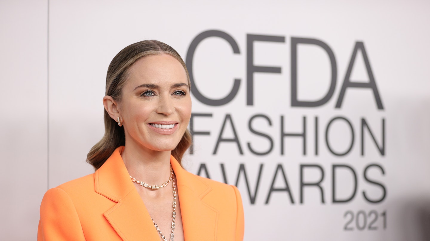 emily blunt at the cfda awards 