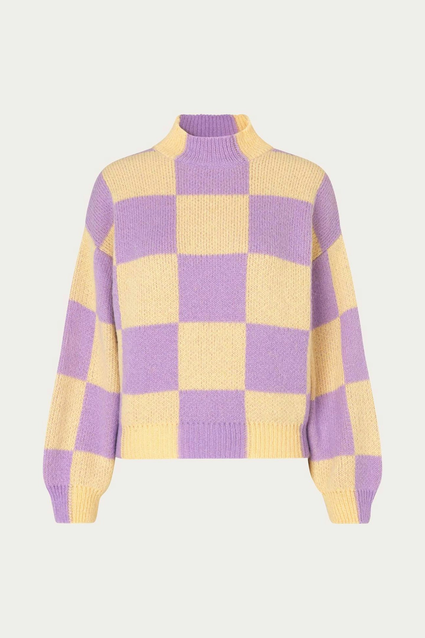 Adondis Sweater Sand And Lavender, £210