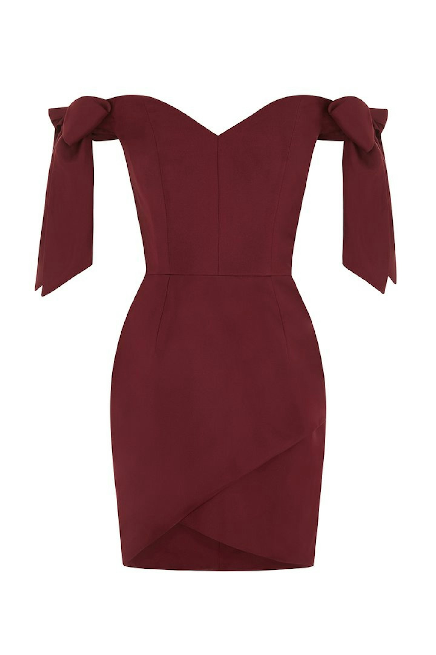 Valle & Vik, Burgundy Revenge Dress, £425