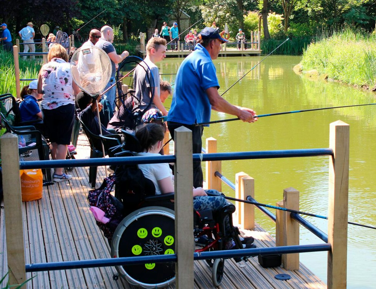 Very few fisheries are purpose-built for disabled anglers, but Albrighton Moat near Wolverhampton is an exception to the rule