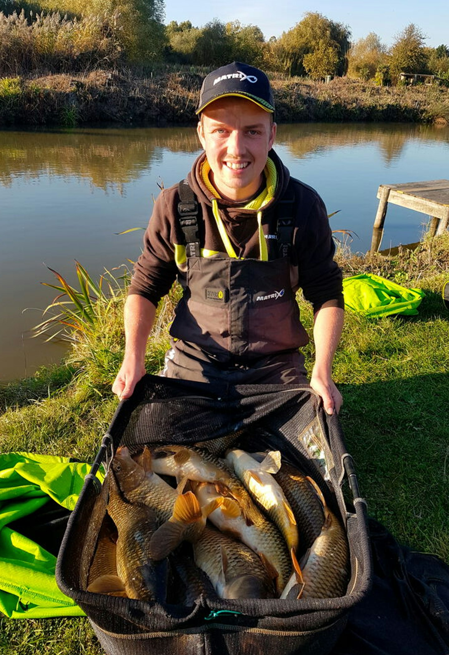 Match fishing gave Elliot a vital confidence boost