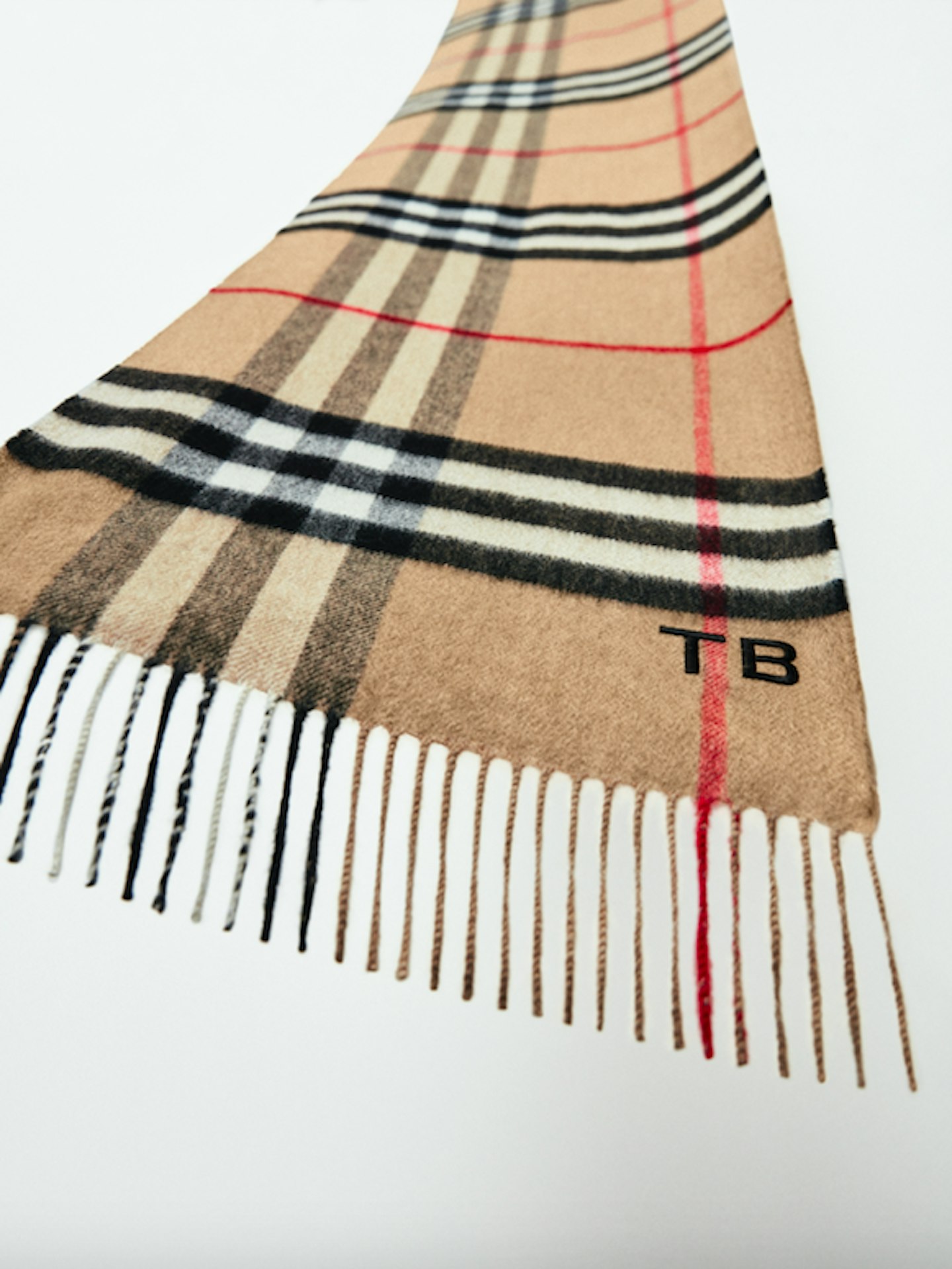 The Classic Check Cashmere Scarf, £370
