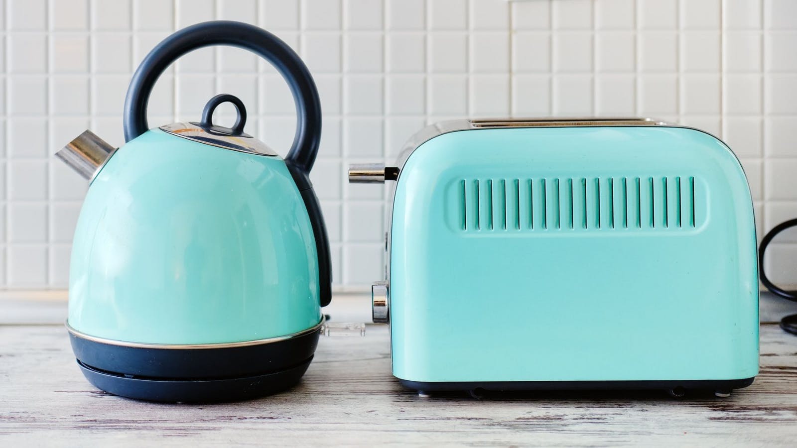 quirky kettle and toaster