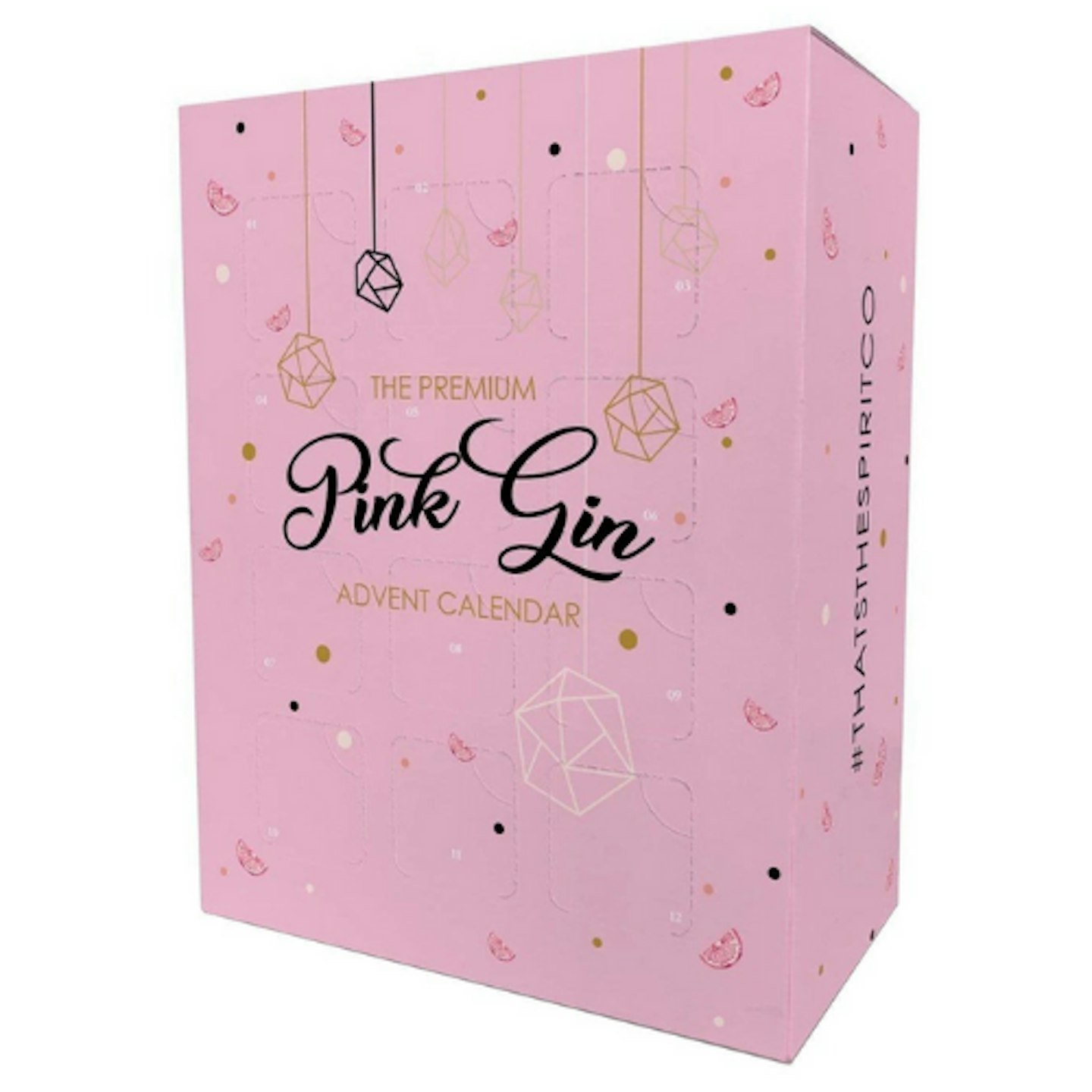 The Premium Pink Gin Advent Calendar 12 x 5cl