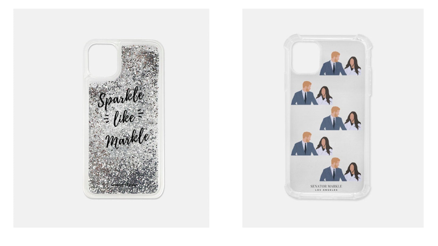 iPhone Clear Pattern Case featuring the Duke and Duchess