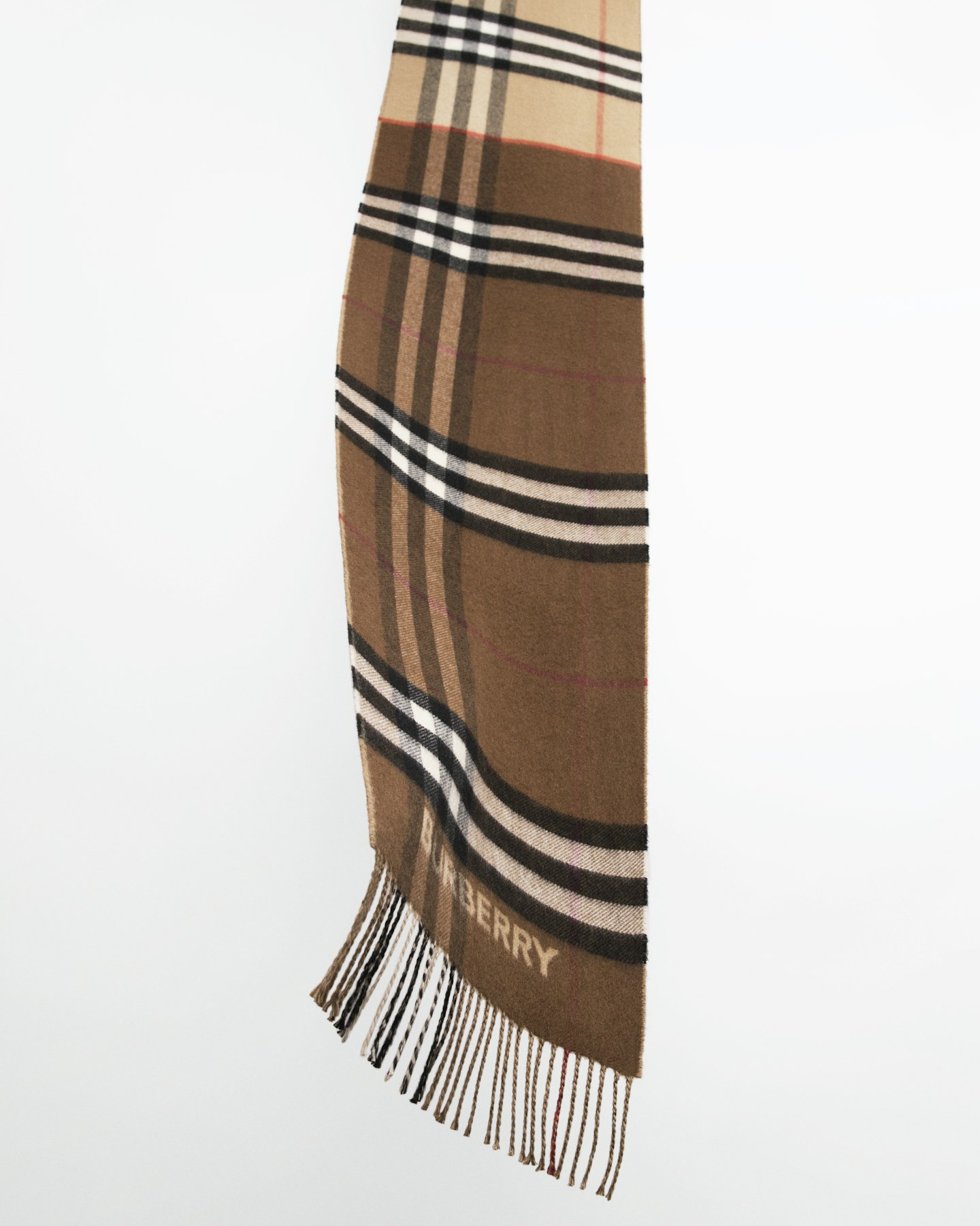 Reversible Check Cashmere Scarf, £590