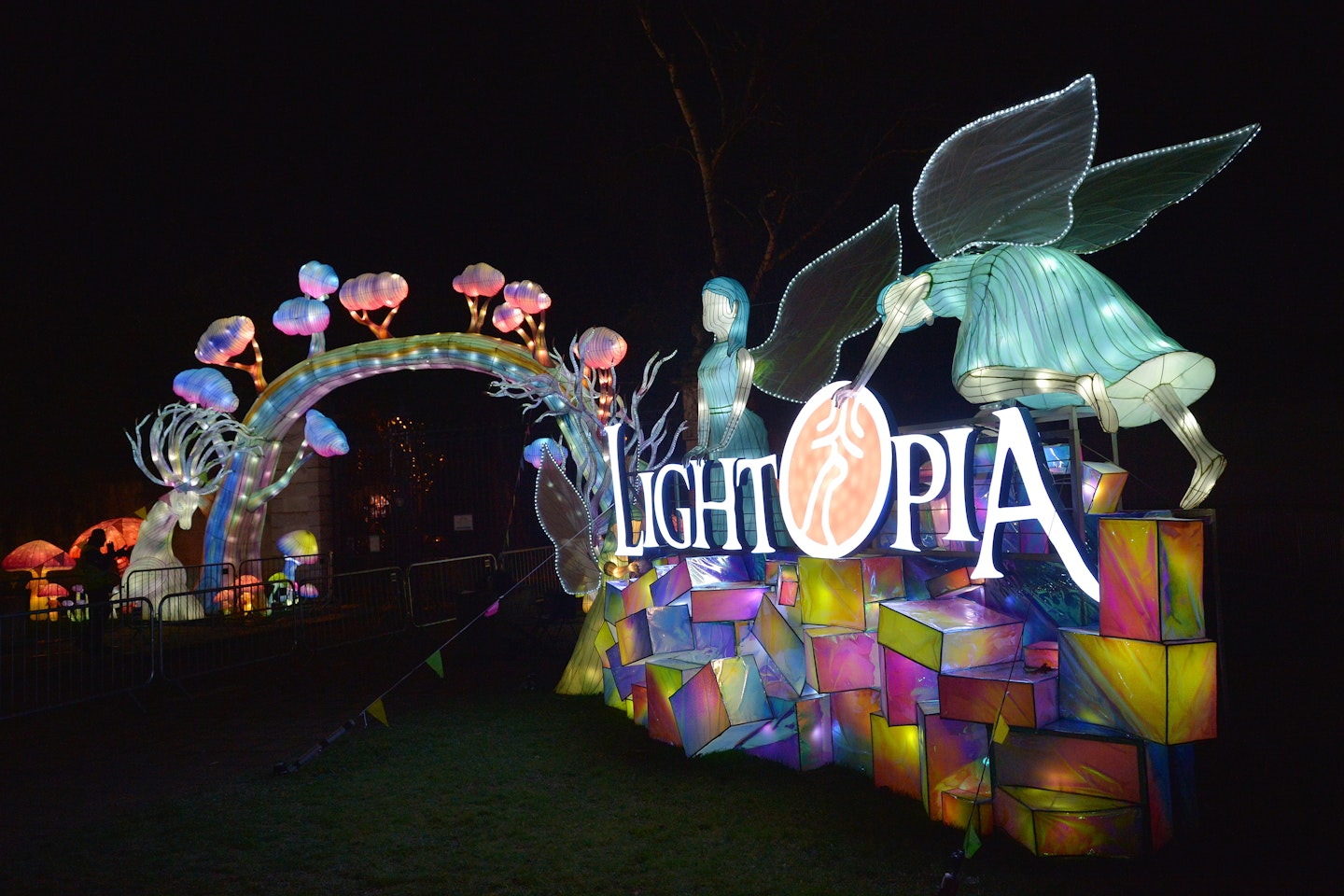 If in London or Manchester, go to Lightopia