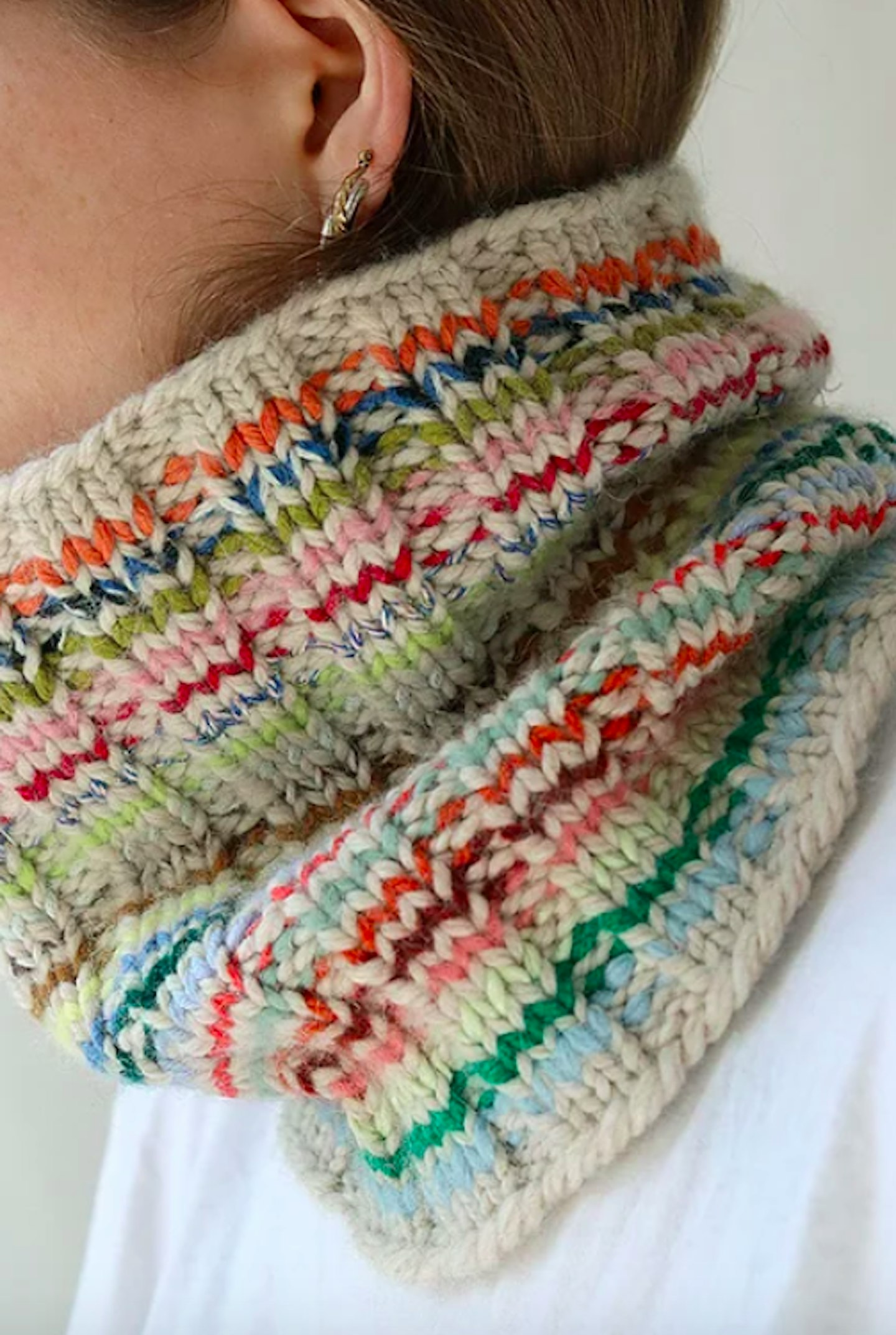 Rows, Scrap Snood, £45