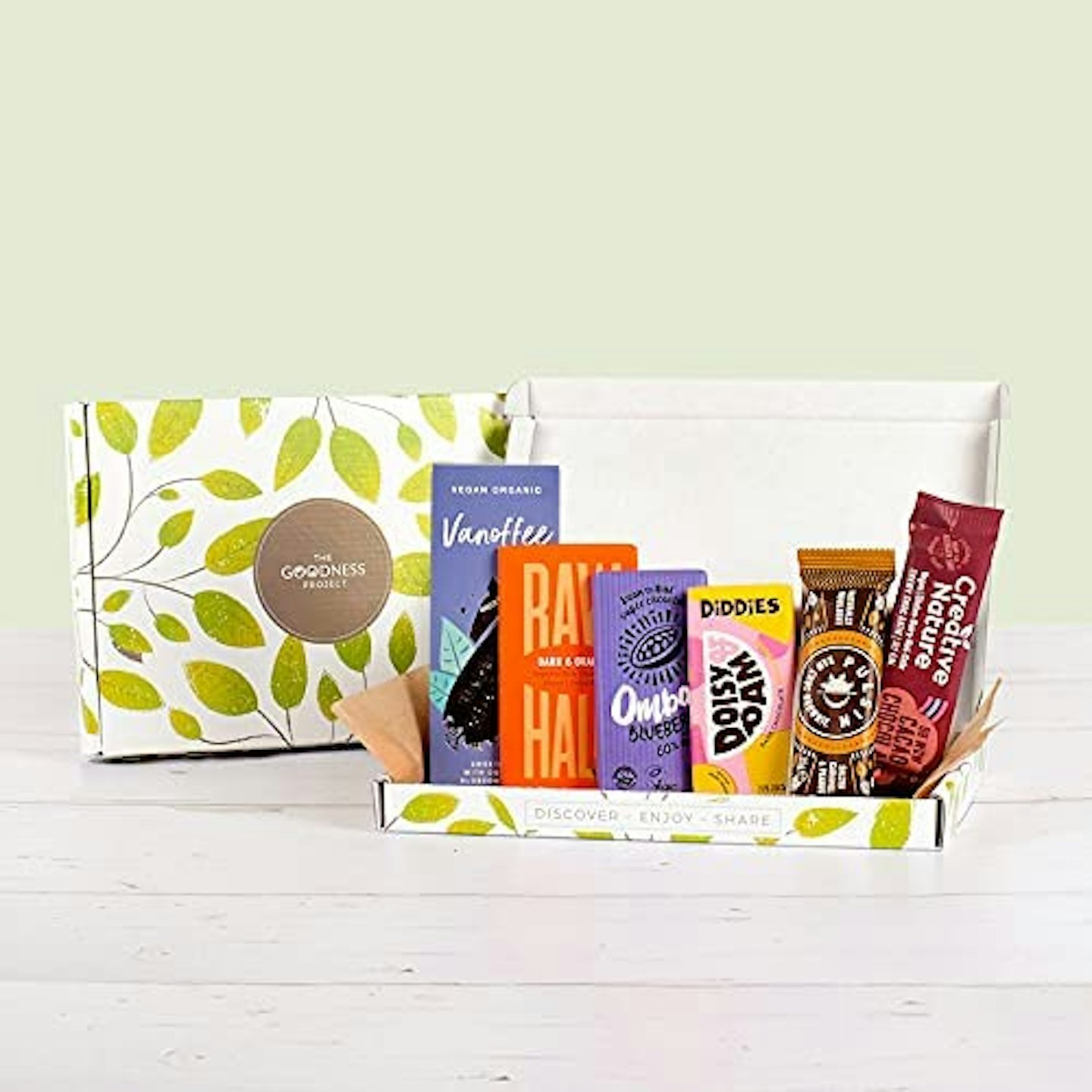 The Goodness Project Vegan Chocolate and Snack Letterbox Gift