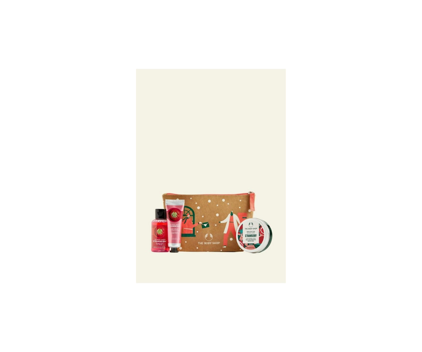 The Body Shop Jolly & Juicy Strawberry Christmas Gift