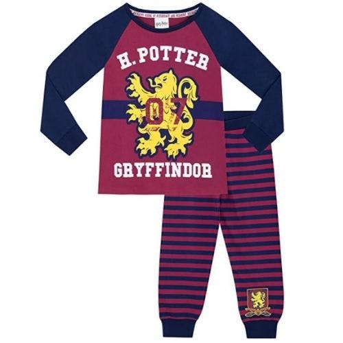Authentic Kids Harry Potter Gryffindor Captain Pyjamas Age 9-10 BNWT 