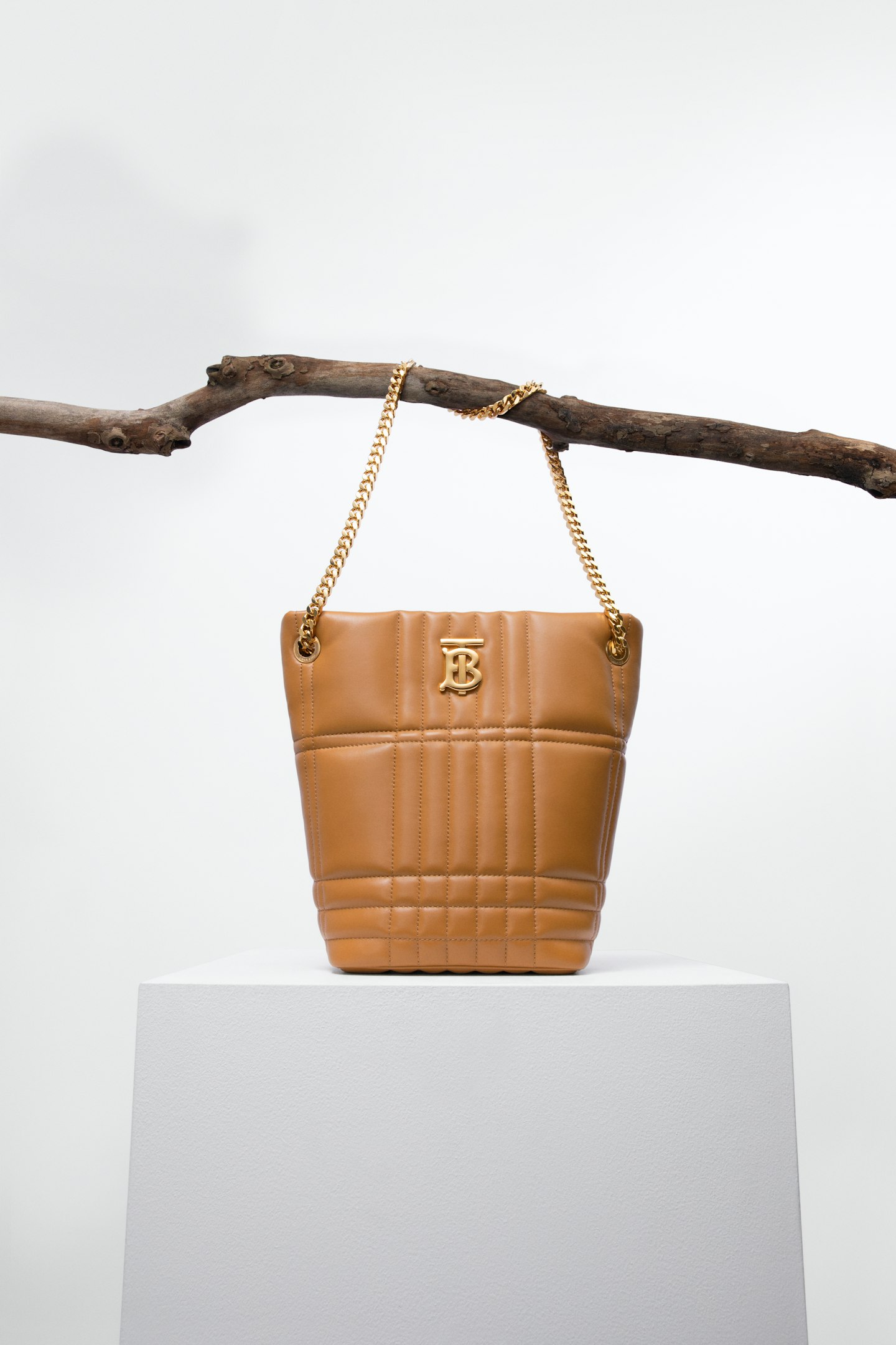 Small Quilted Lambskin Lola Bucket Bag, £1,390