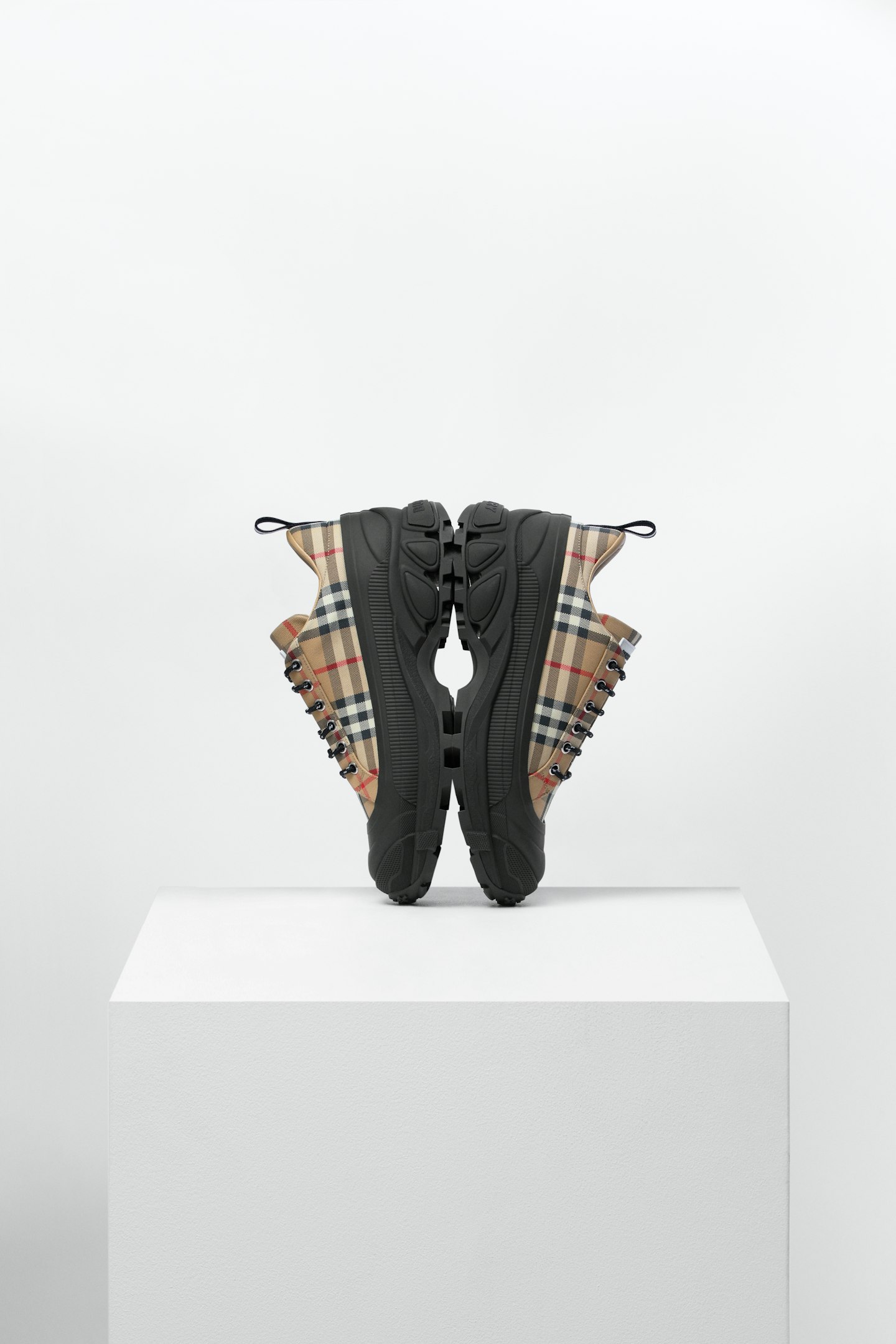 Vintage Check Cotton Arthur Sneakers, £650