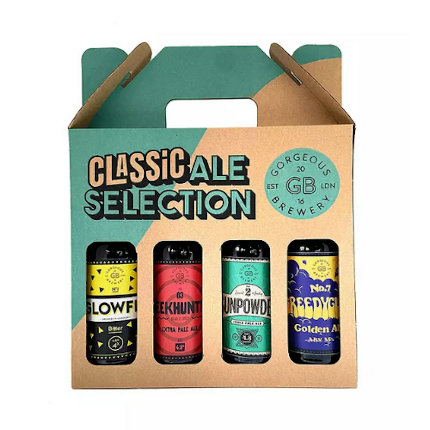 Gorgeous Brewery Classic Ale Selection, 4 x 330ml