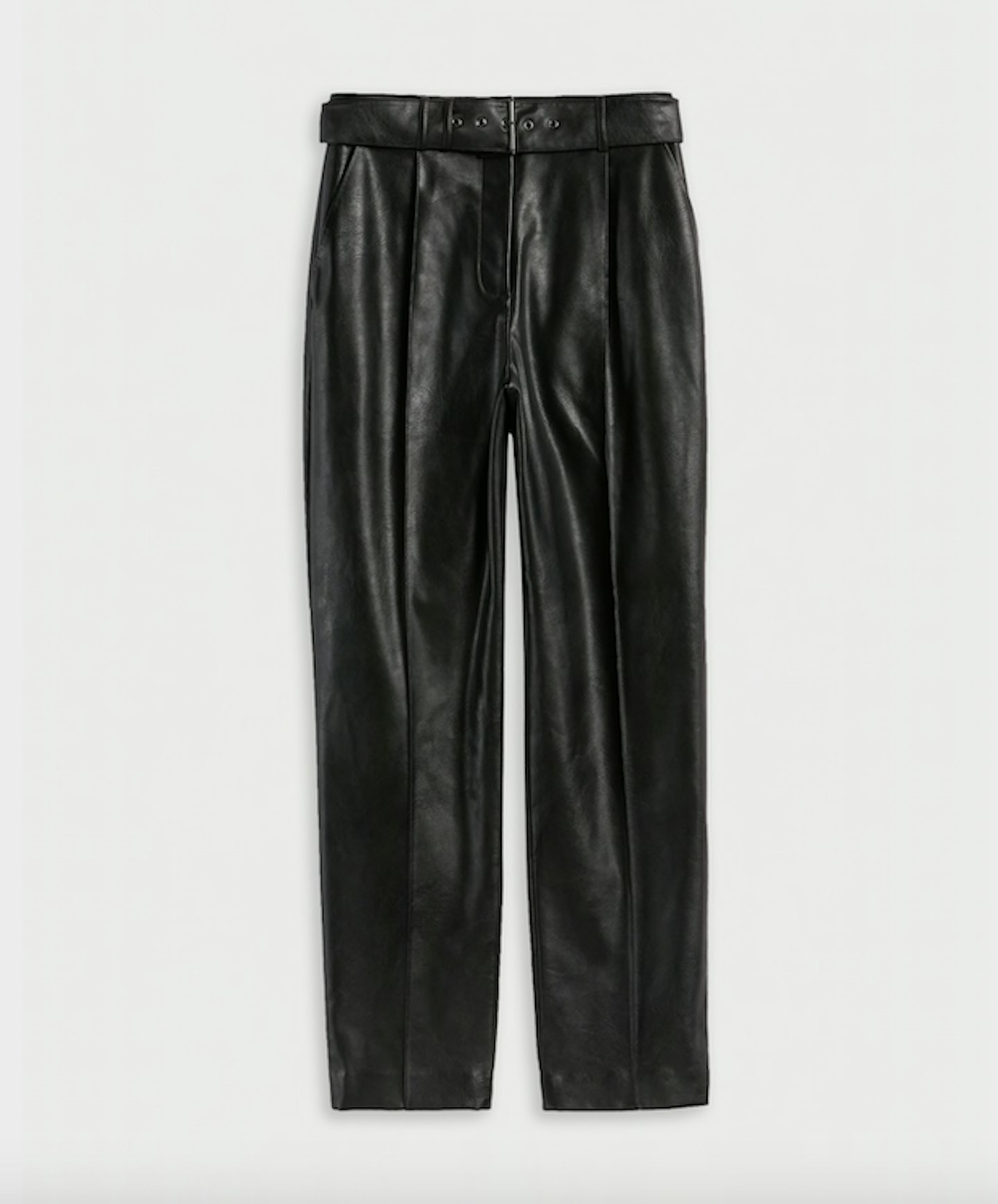 Ted Baker, aux leather belted trousers, WAS £129 NOW £77