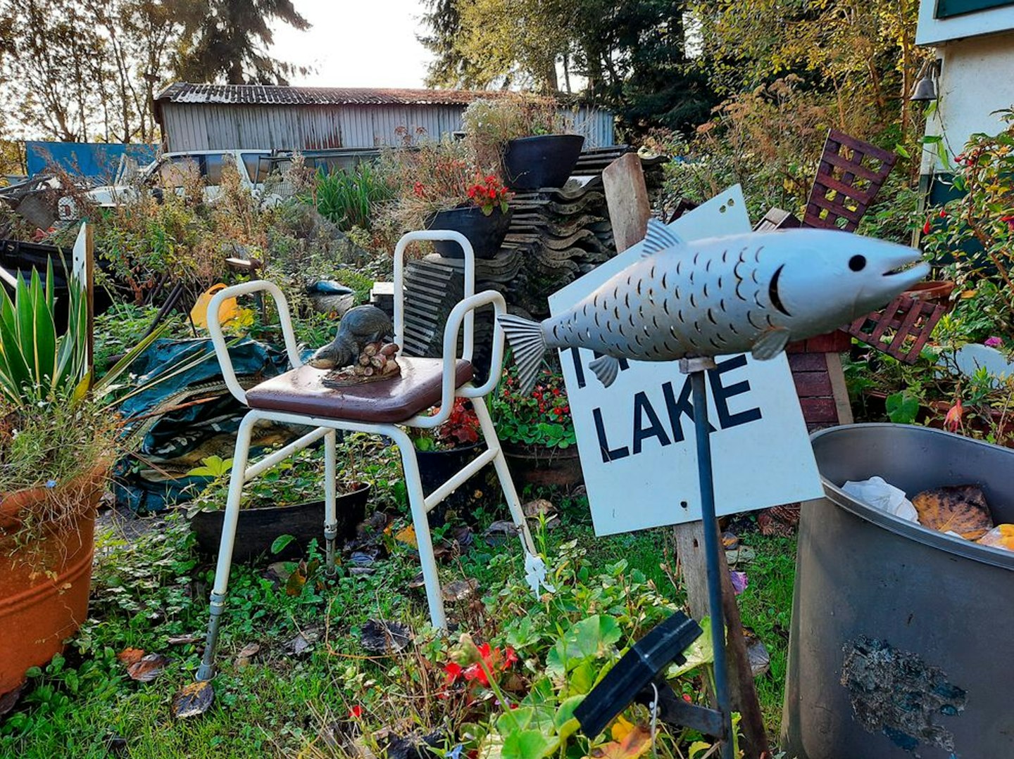 Some of our off-grid fisheries are truly random, rustic places