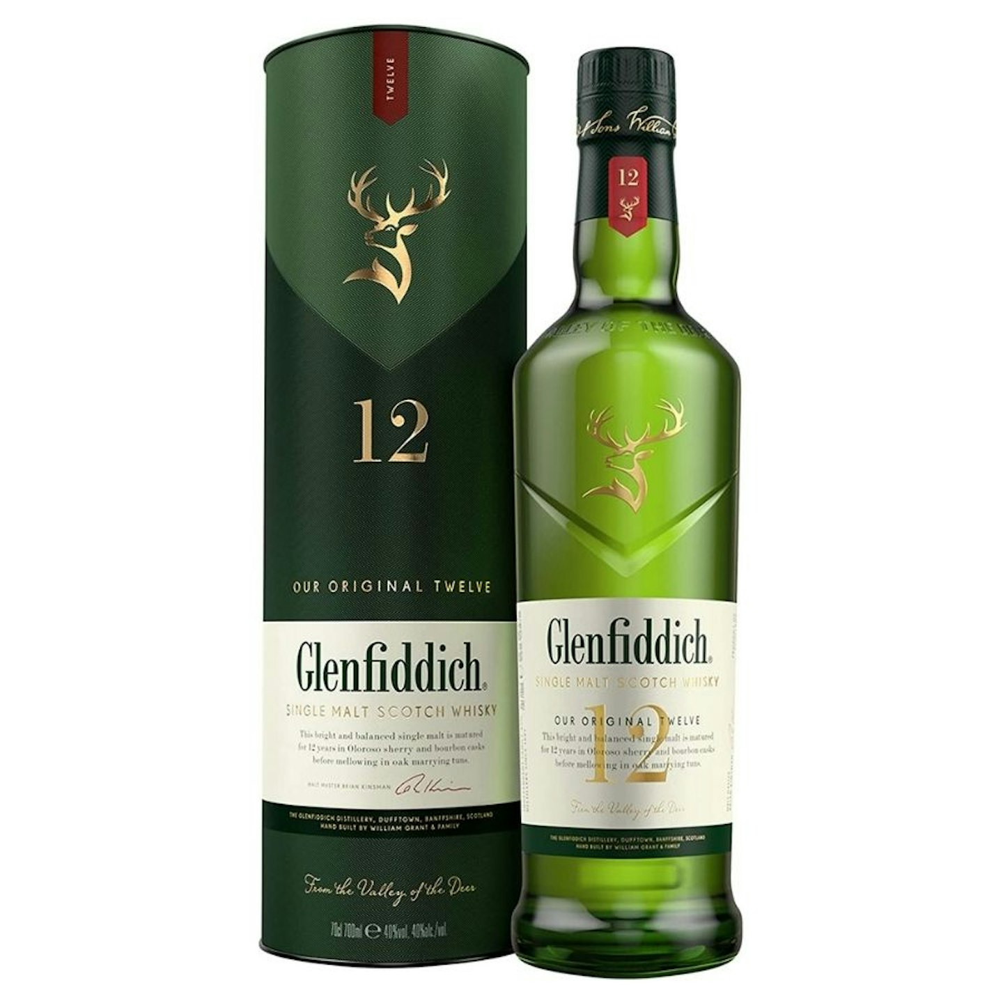 Glenfiddich 12 Year Old Whisky 70 cl