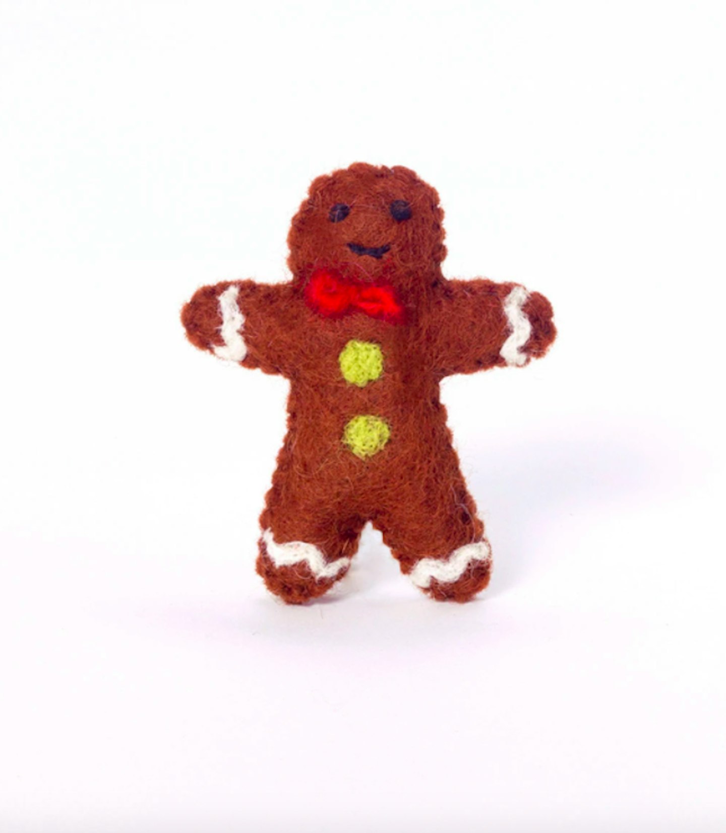 Ware of the Dog, Wool Gingerbread Man Cat Toy, £9