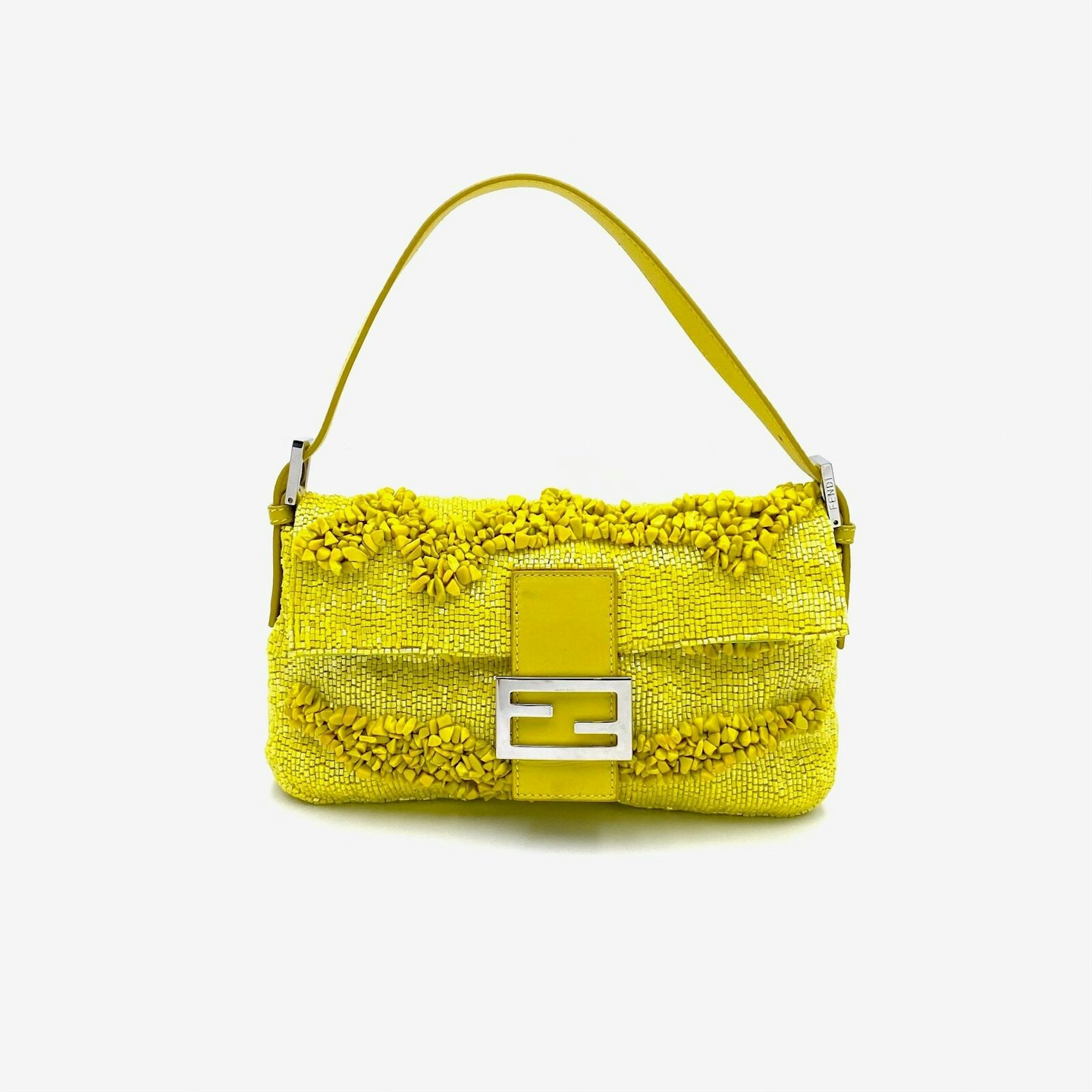 Fendi, Yellow Baguette Bag, £2,529