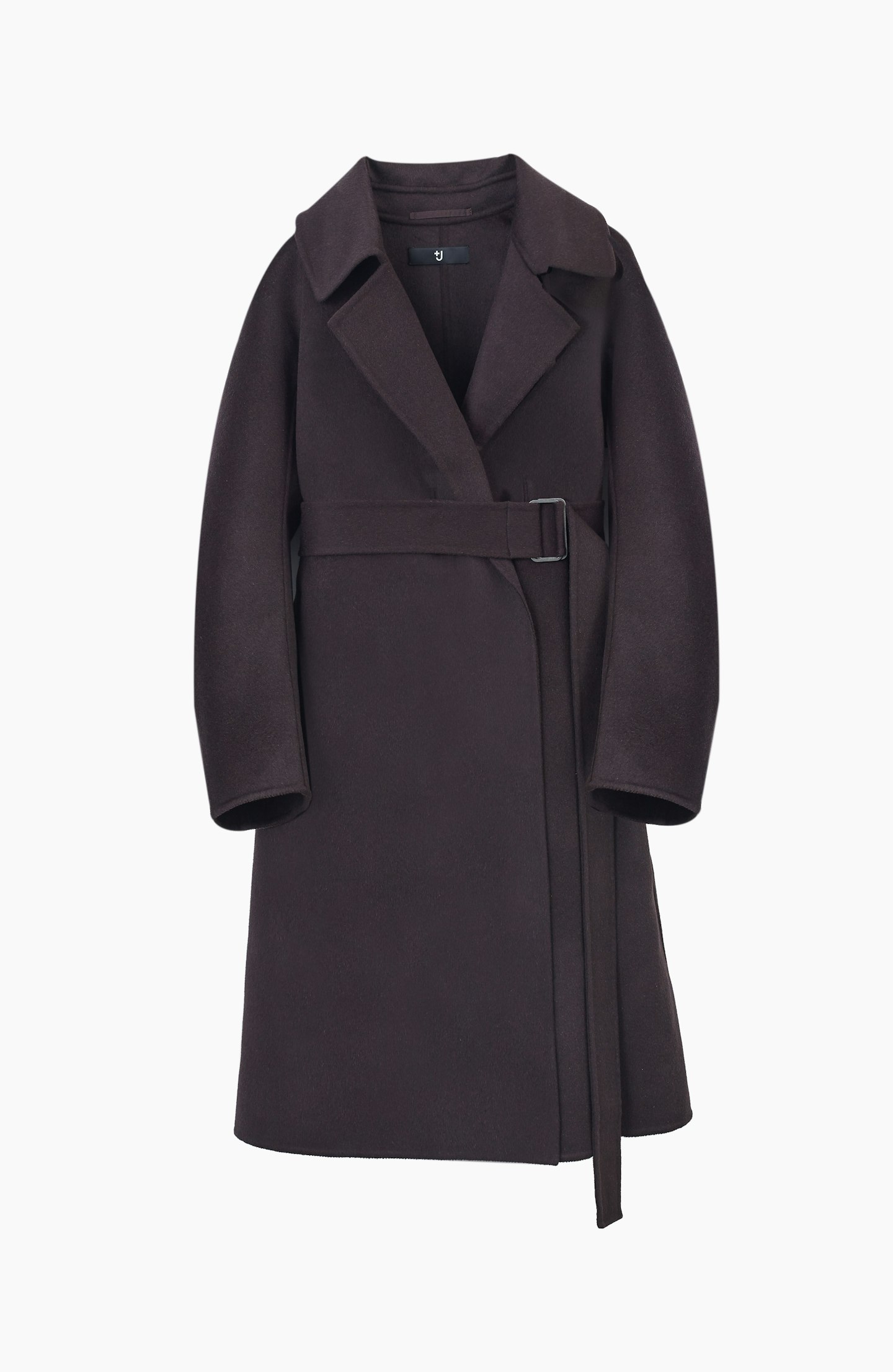 Cashmere-Blend Wrap Long Coat, £79.90