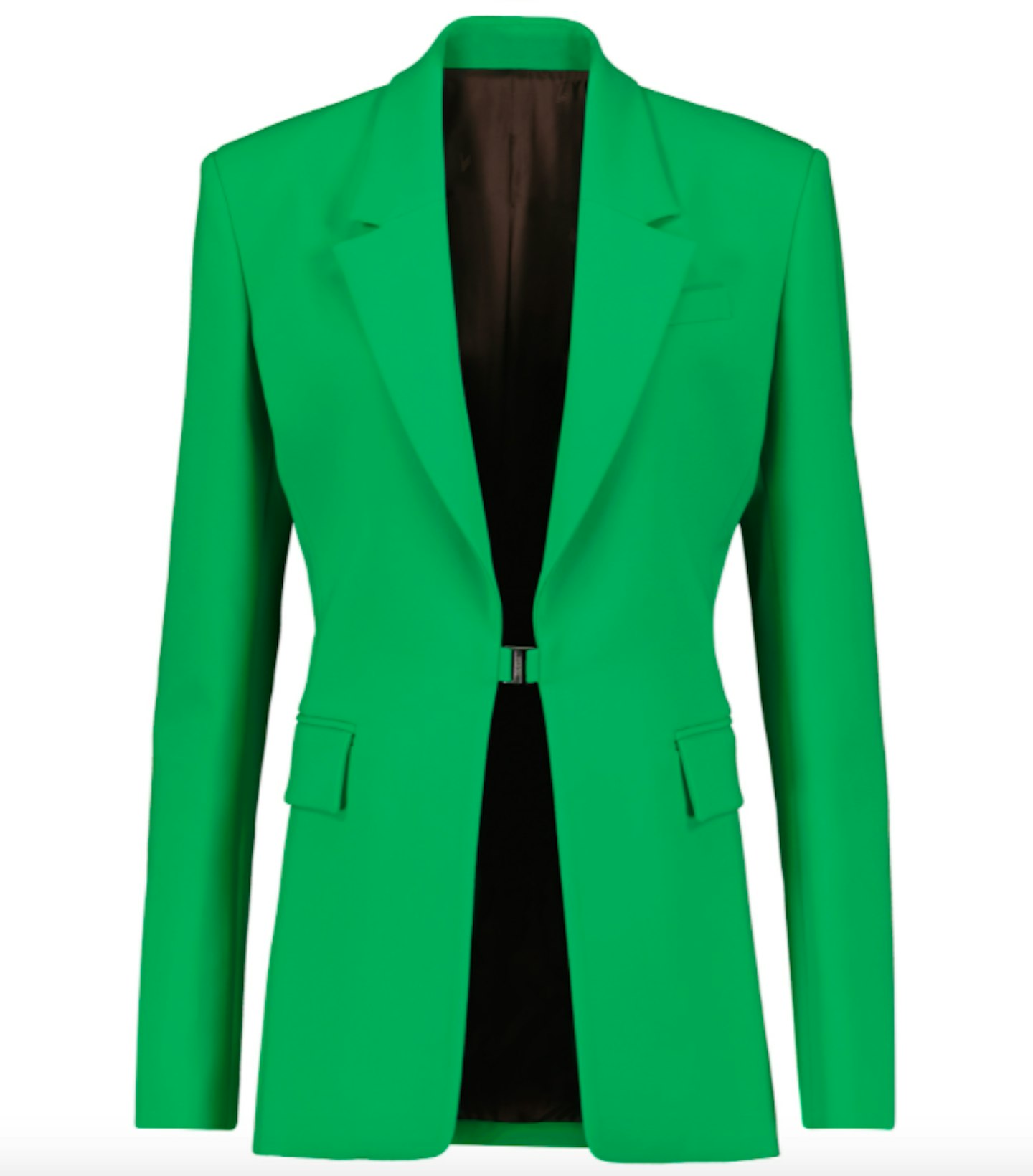 The Attico, Single-Breasted Buckle Blazer, £890
