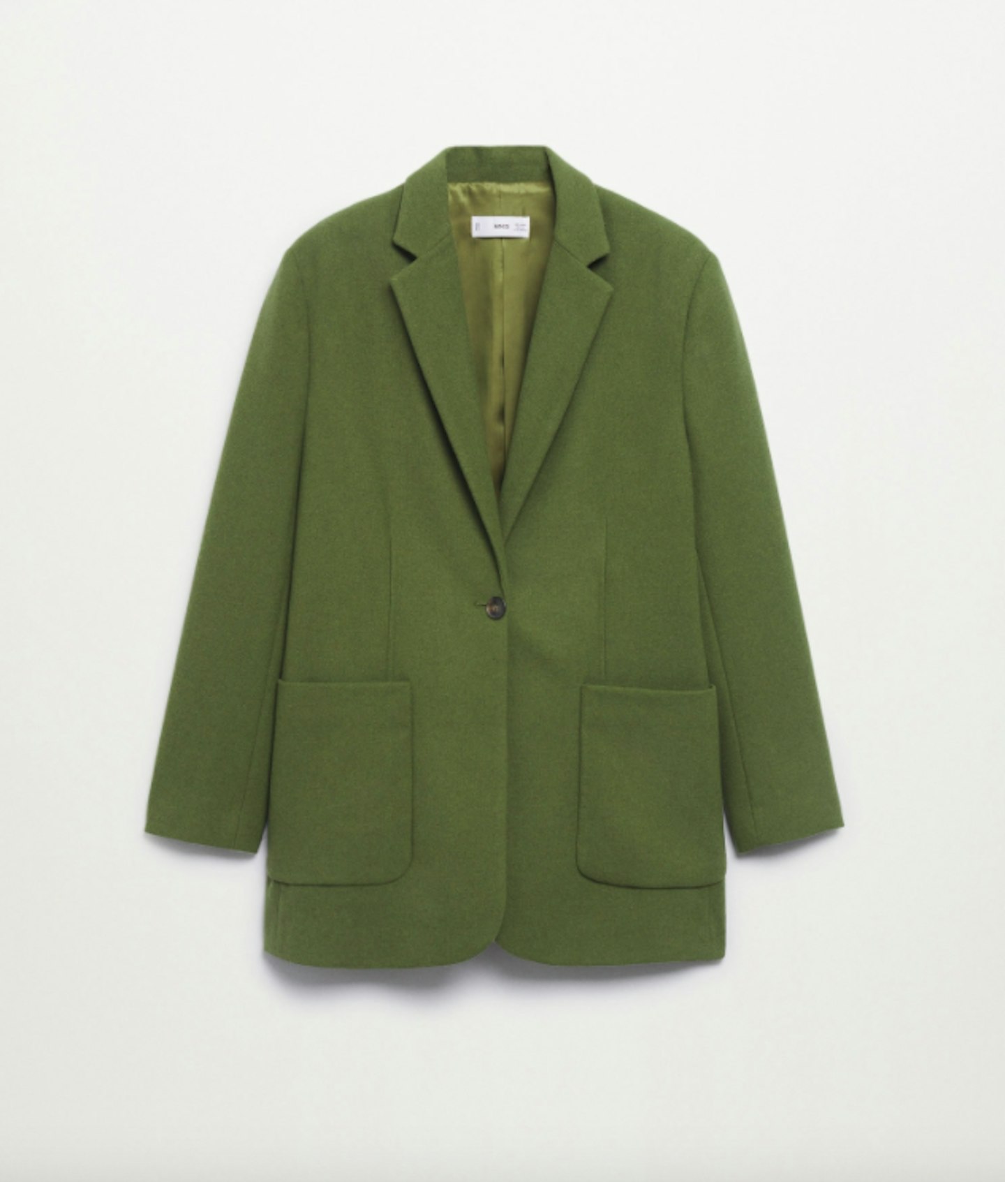 Mango, Oversized Woollen Suit Jacket, £69.99