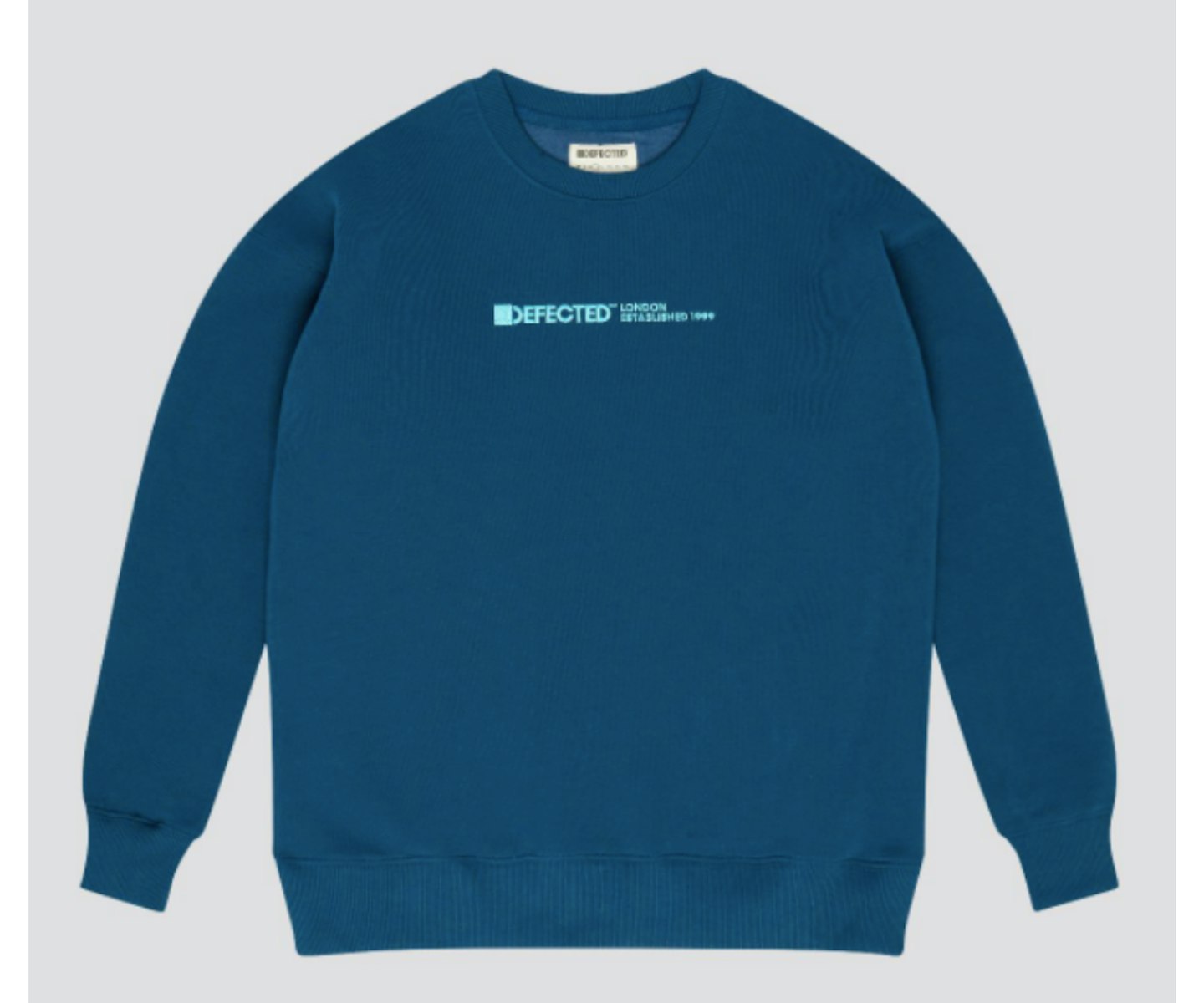 Defected London Est1999 Crew Sweatshirt - Artic Blu