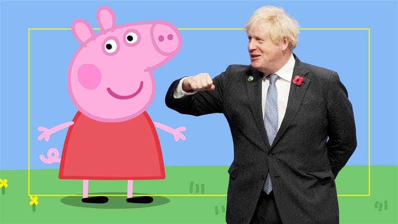Thanks to Boris, everybody is talking about Peppa Pig Grazia
