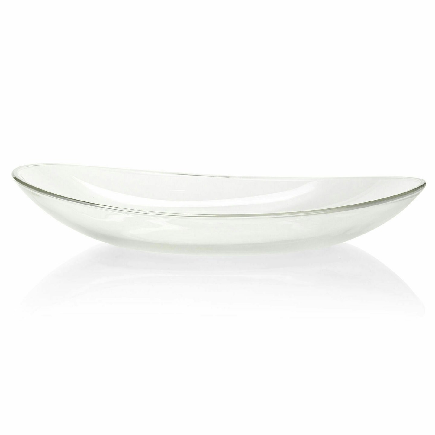 Schott Zwiesel Clear Glass Oval Food Plate