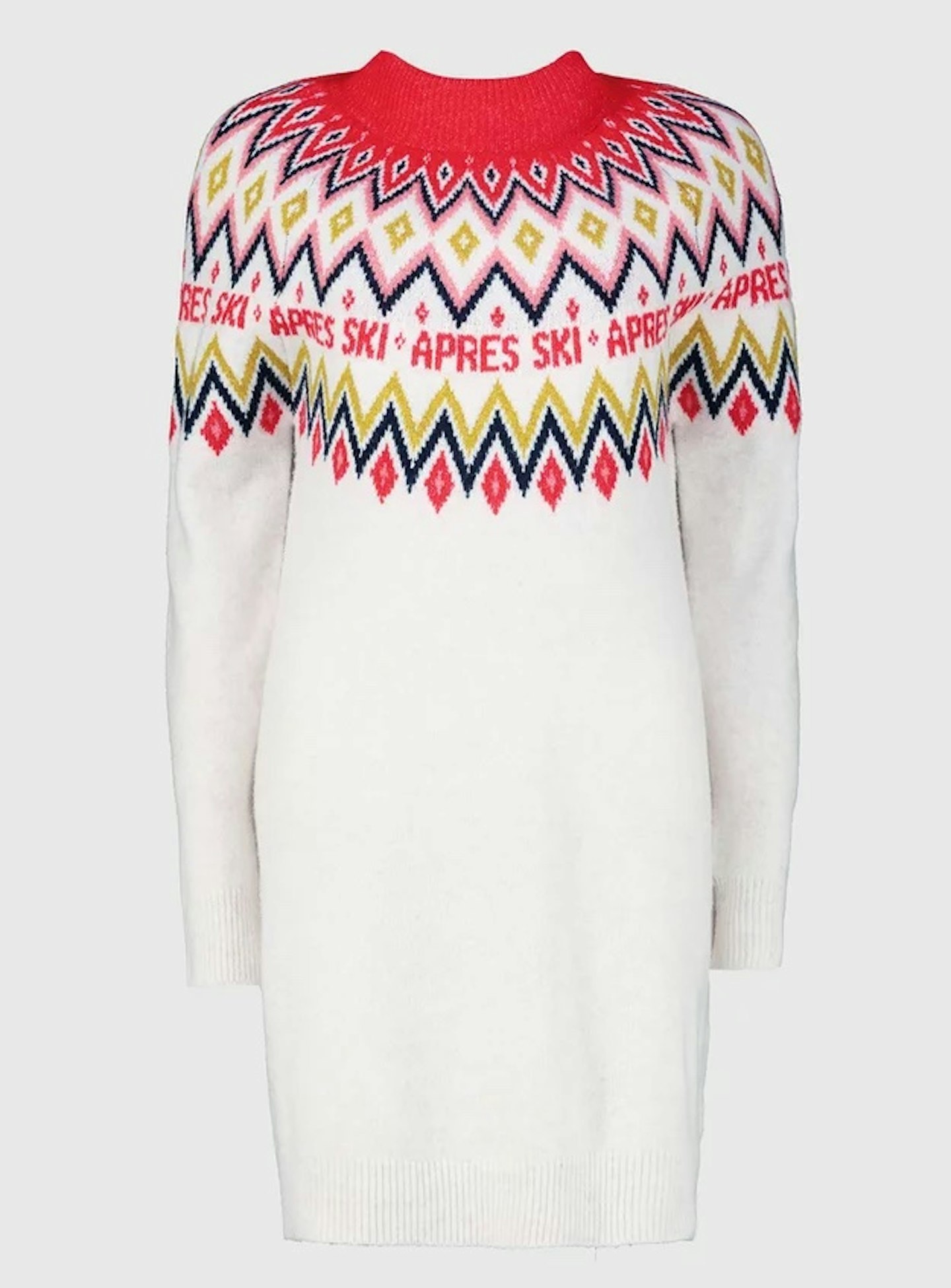 Christmas Fair Isle Yoke Dress, £22