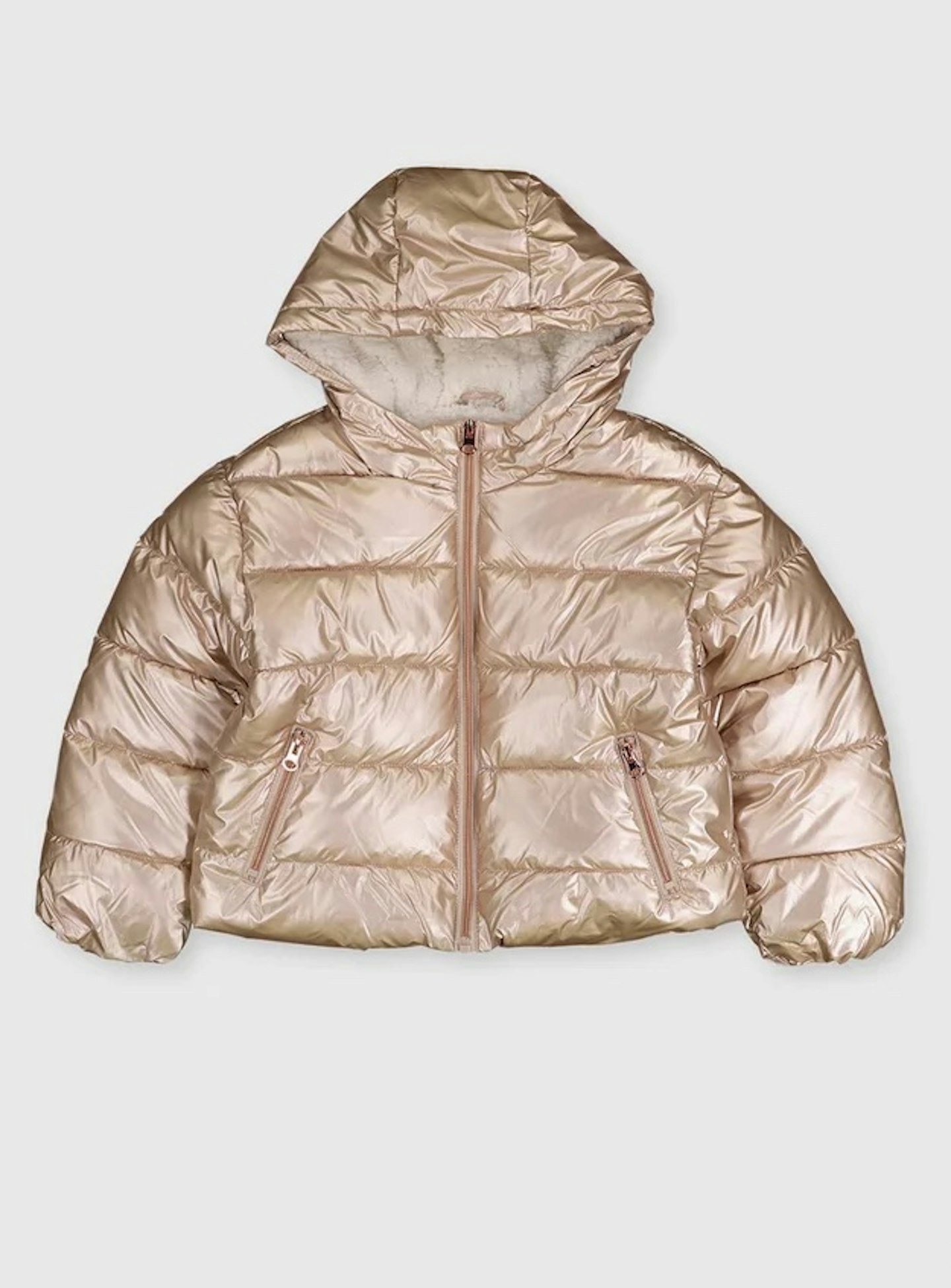 Gold Padded Hooded Jacket (3-14 Years), From £18