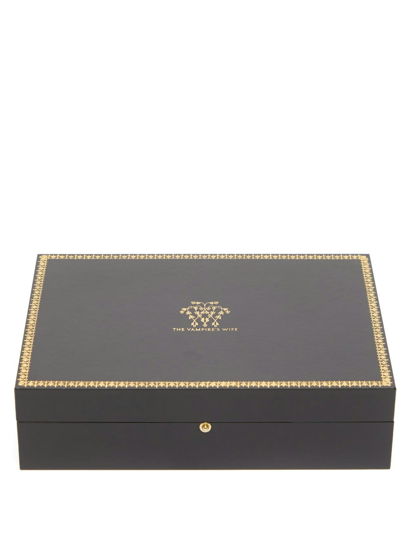Leather-Bound Logo Jewellery Box, £595