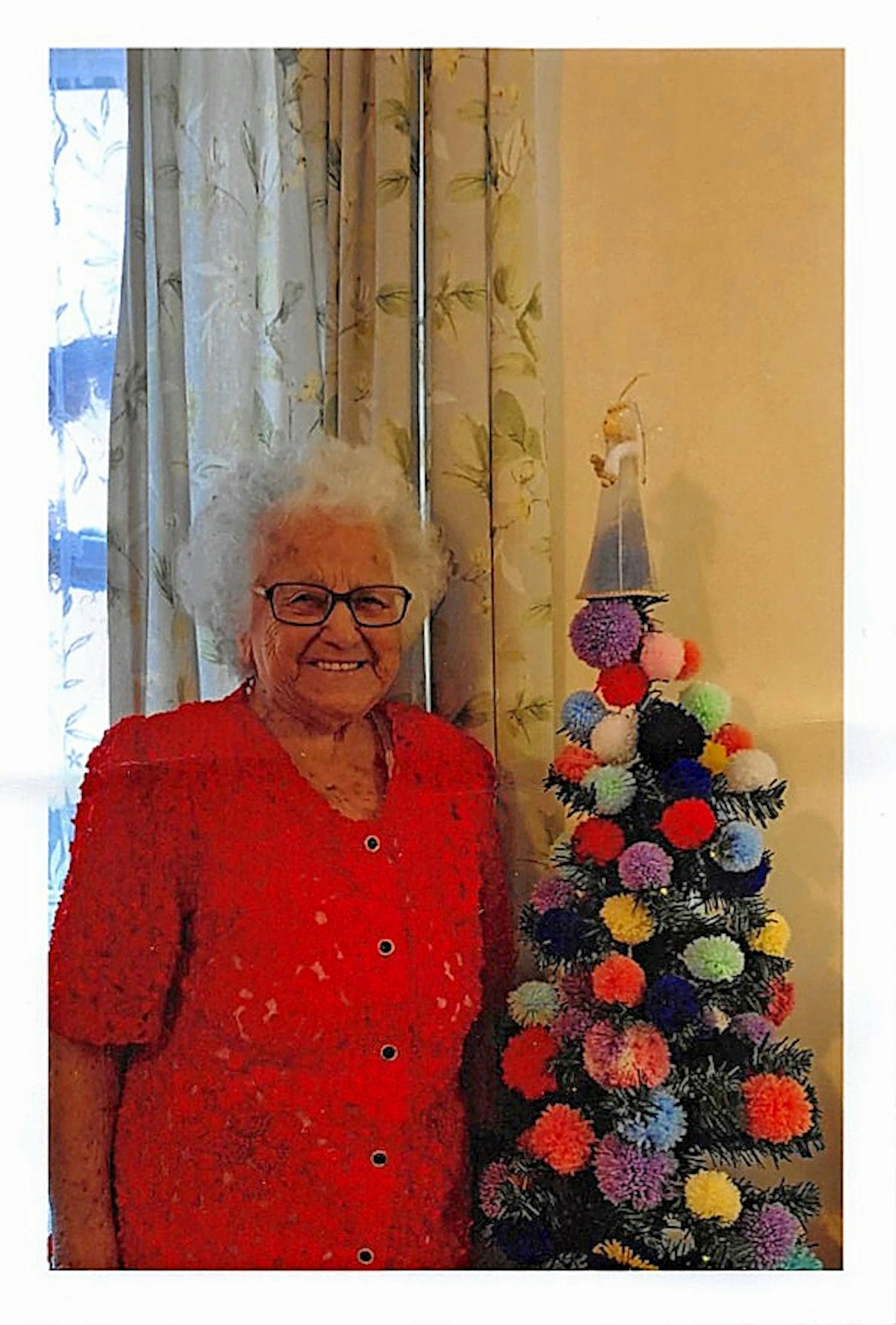 Festive pom poms
