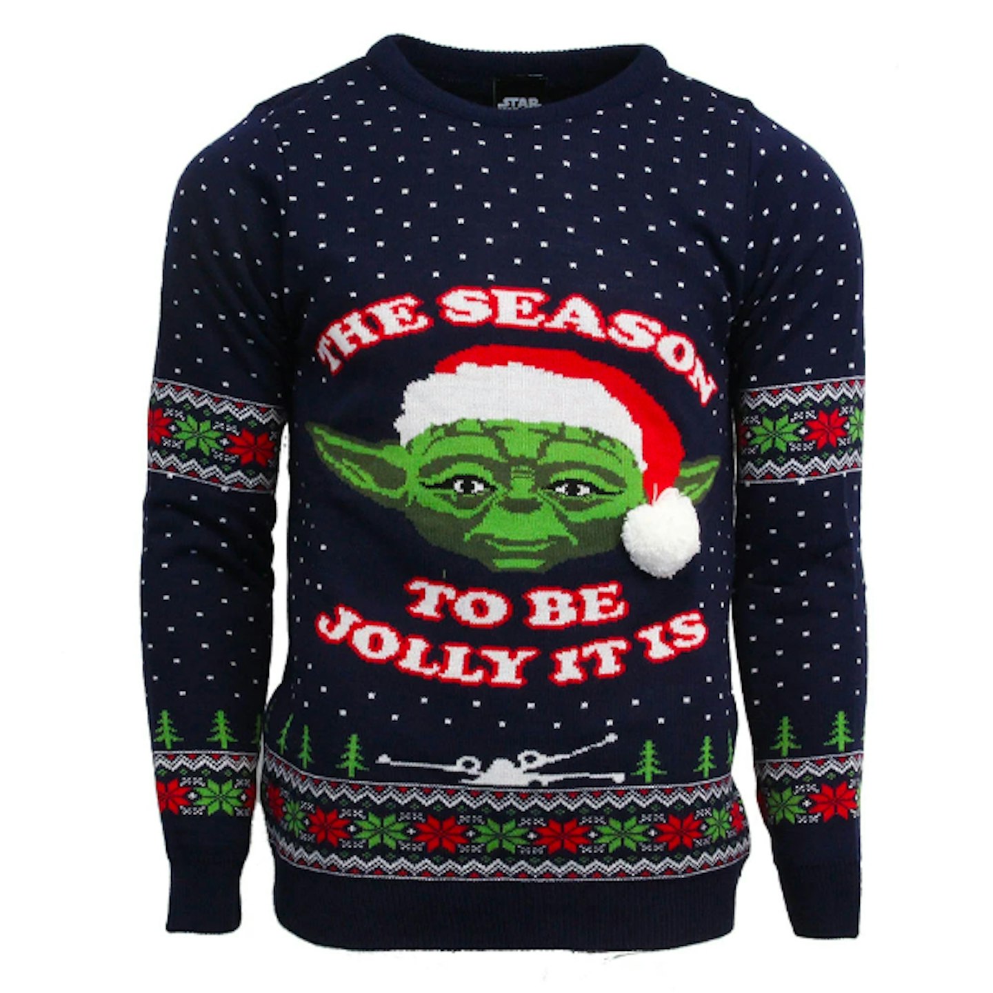 Star Wars Master Yoda Christmas Jumper
