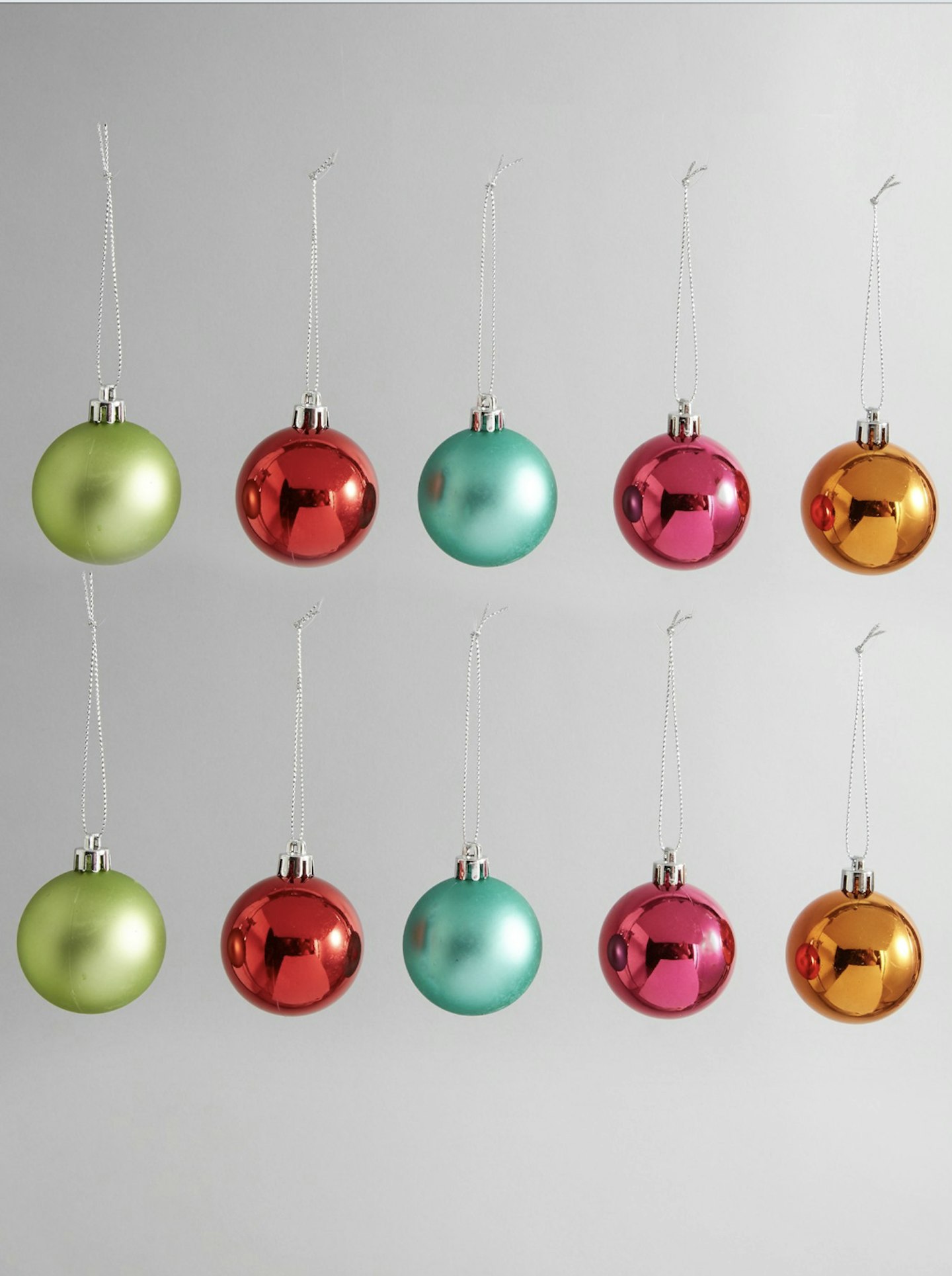 Very.co.uk Neon Brights 50 Pack of Christmas Baubles, £12.99