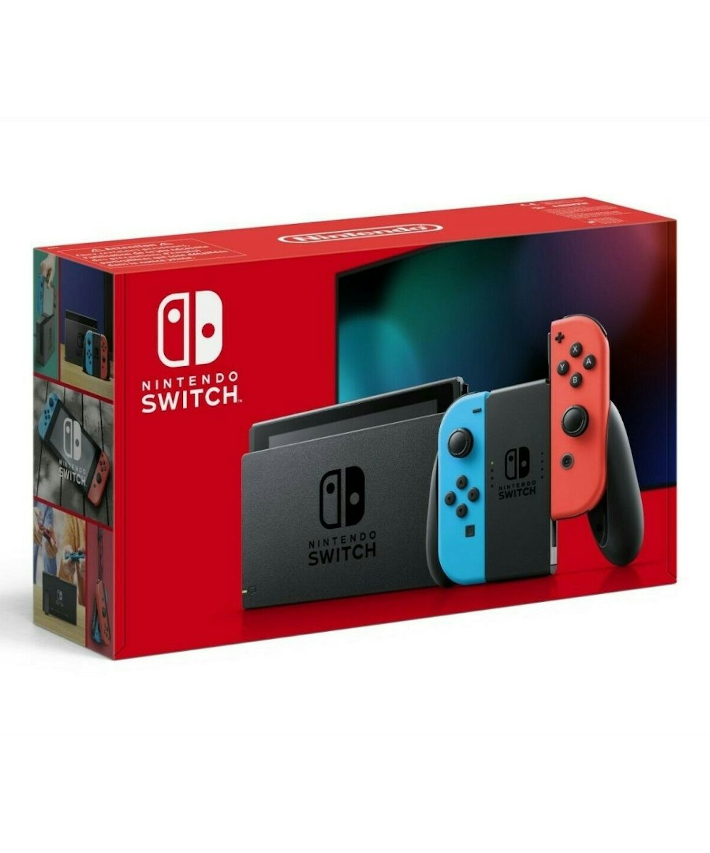Nintendo Switch Neon Red and Blue