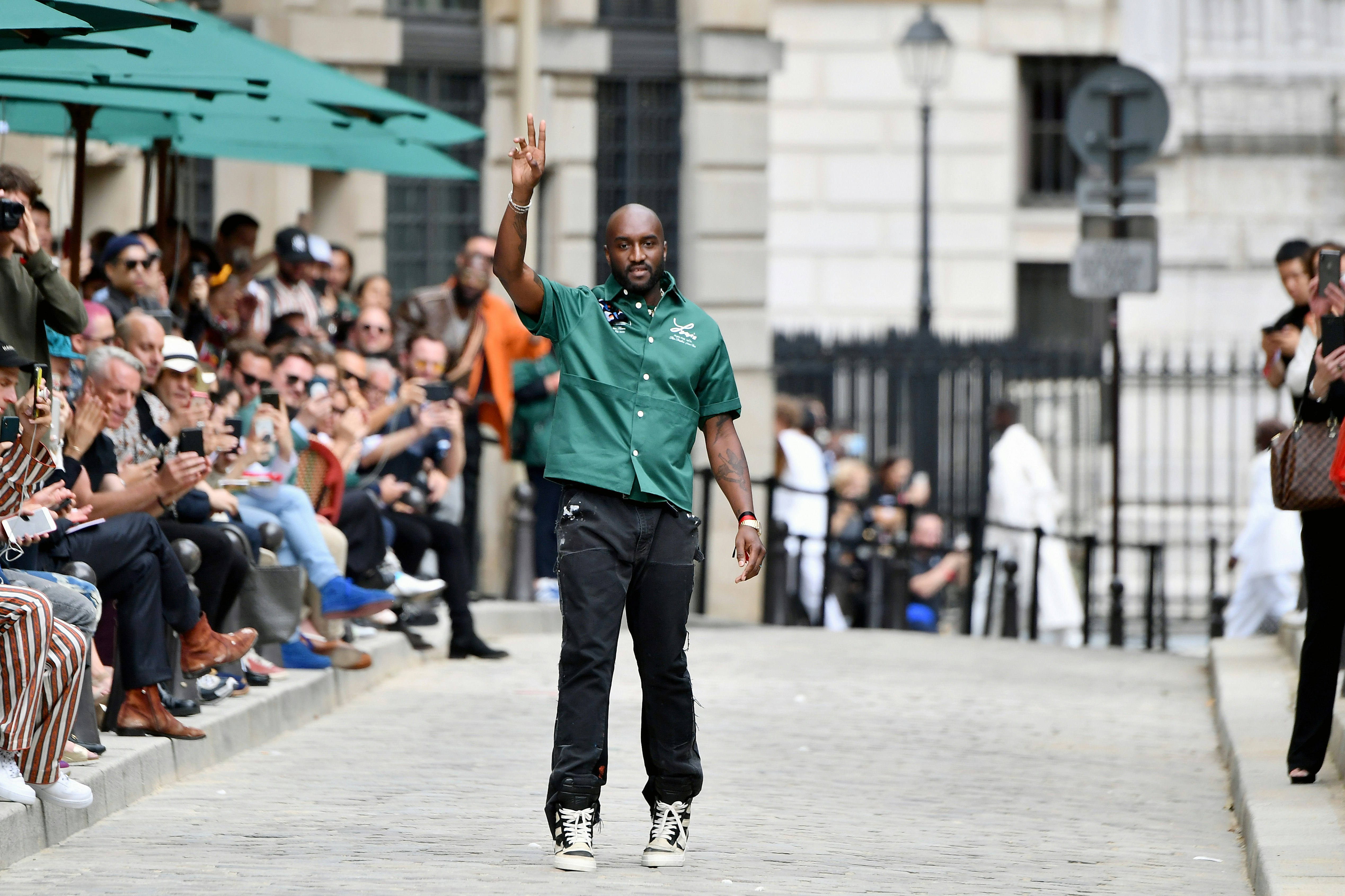 Street Style At Louis Vuitton's Fall 2022 Show Paid Tribute To Virgil Abloh