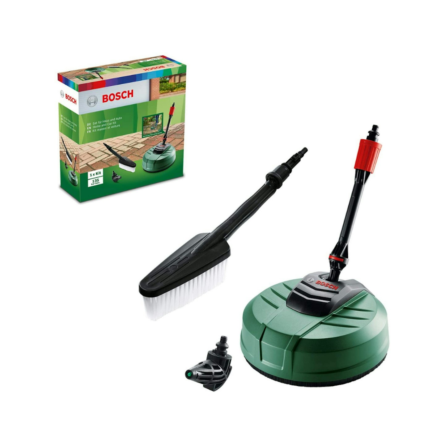 Bosch Pressure Washer Home and Car Cleaning Kit