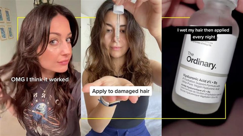TikTokers Are Using Hyaluronic Acid Serum On Their Hair, But Does It Work?  | Grazia