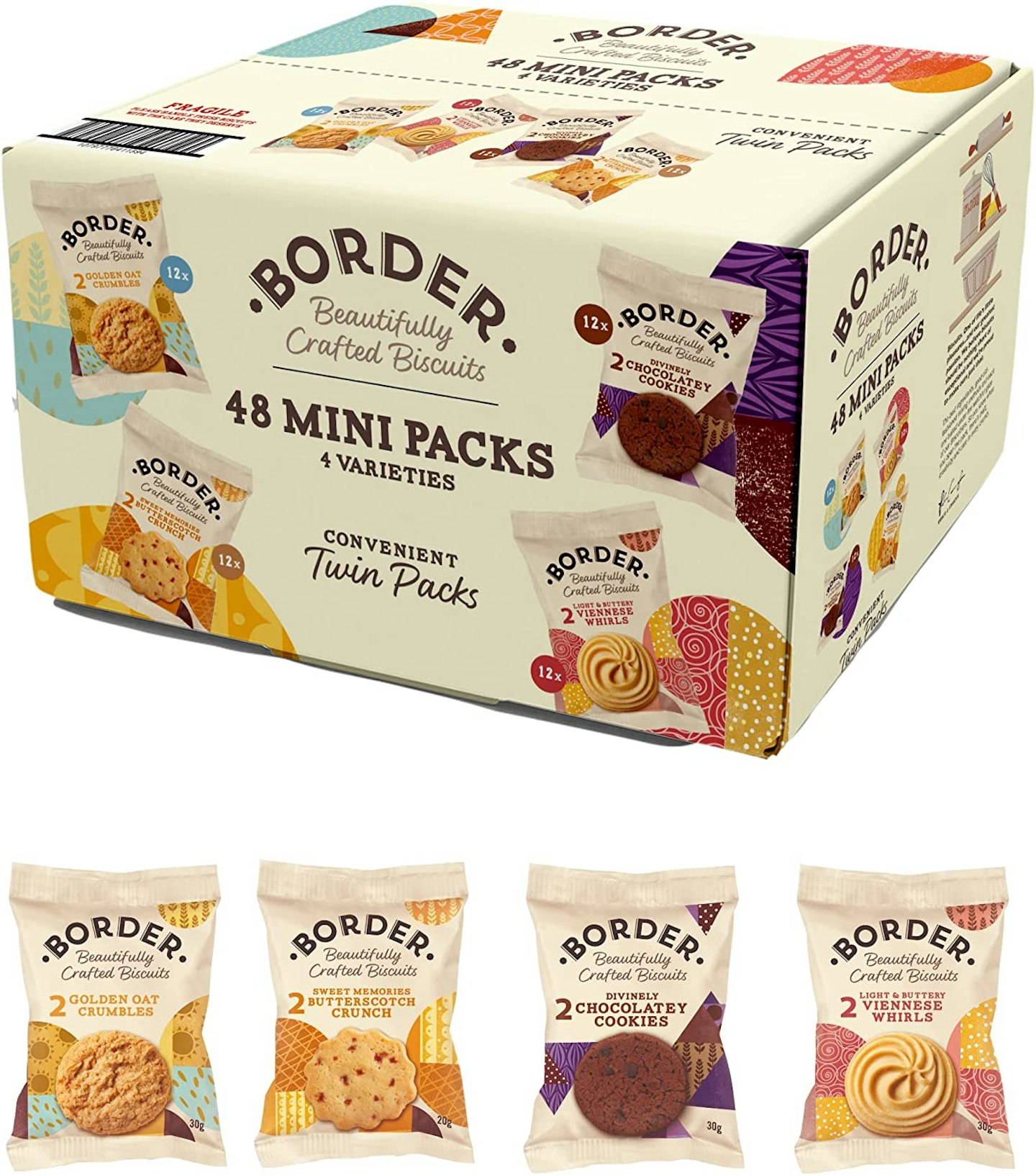 Border Biscuits Classic Recipes Twin Mini Pack