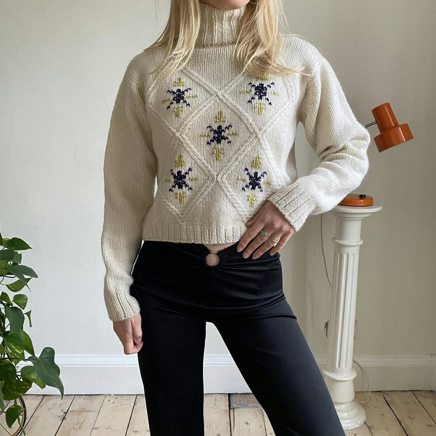 5th Season Vintage, Handmade Vintage '90s Knitted Jumper, £37