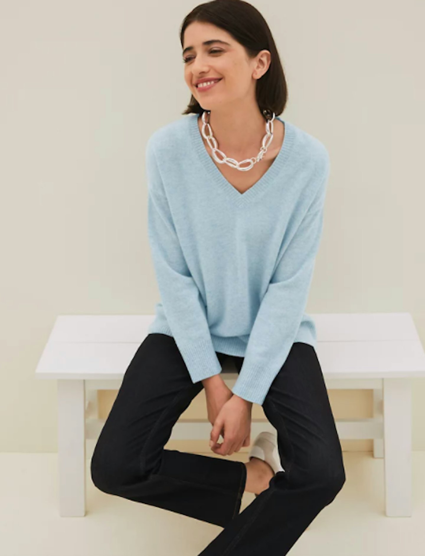 Friday – M&S, Pure Cashmere Jumper, £89