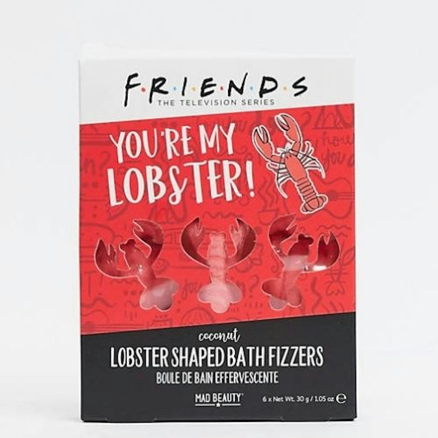 Friends Lobster Bath Fizzers